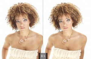 hair retouching - beauty photo retoucher