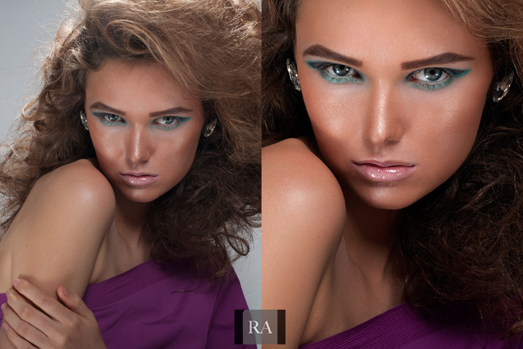 Beauty and Hair Retouching